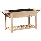  Vrtni saksija s policama 155x59x76 cm Odgovarajući drvo | shoptok.hr