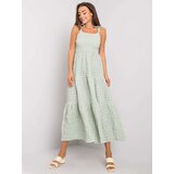 RUE PARIS Dress-RO-SK-8011.86P-white-green Cene