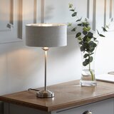  Endon 100646 - Stona lampa HIGHCLERE 1xE14/7W/230V bež/mat hrom | Eponuda.com