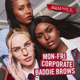 Rimmel London Wonder'Bond gel za obrvi odtenek 003 Dark Brown 7.7 ml | Shoptok.si
