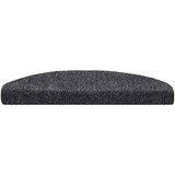  Prostirke za stepenice, samoljepljive, 15 kom, 65x21x4 cm, tamno sive, poluokrugle, velike | shoptok.hr