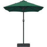  Vrtni suncobran Zelena 385 x 209 x 244 cm tkanina | shoptok.hr