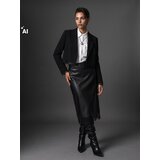 Sinsay Midi suknja od umjetne kože | shoptok.hr