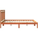  Krevetna konstrukcija Vosak smeđa 205,5 x 145,5 x 100 cm | shoptok.hr