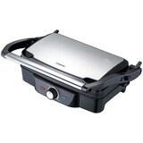 Melissa 1600W panini žar z ročajem na hladen dotik in nastavljivim gumbom, Črna / Srebrna, (5000071217) | Shoptok.si