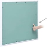 vidaXL pristupna ploča s aluminijskim okvirom i gipsom 600 x 600 mm | shoptok.hr