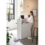 MID.YOU Barska Miza Serie 400, Bela | Shoptok.si