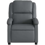  Masažni naslanjač sivo umetno usnje | Shoptok.si