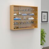 MID.YOU Viseča Vitrina Drivalo L, Barva Hrasta | Shoptok.si