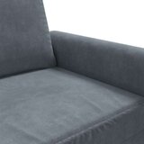  Dvosjed tamnosivi 120 cm baršunasti | shoptok.hr