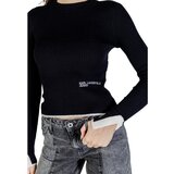 Karl Lagerfeld Puloverji KLJ MOCK NECK SWEATER A3W18006 Črna | Shoptok.si