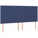  s oprugama i madracem plavi 200 x 200 cm od tkanine | shoptok.hr