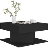  Stolić za kavu crni 57 x 57 x 30 cm od konstruiranog drva | shoptok.hr