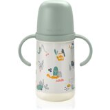 Suavinex Walk Second steklenička za otroke z ročaji 6 m+ Green 270 ml Cene