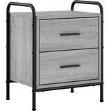  Noćni ormar 2 kom. Siva Sonoma 40 x 30 x 50 cm - Siva Sonoma 2 | shoptok.hr