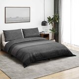  Set posteljine za poplun tamnosivi 140 x 200 cm pamučni200x200 | shoptok.hr