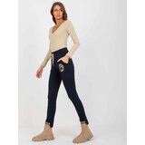 RELEVANCE Sweatpants-RV-DR-6650.81P-navy blue | Shoptok.si