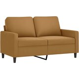  2-dijelni set sofa s jastucima smeđi baršunasti | shoptok.hr