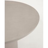 Kave Home Betonska vrtna miza ø 110 cm Taimi – | Shoptok.si
