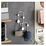 WALLXPERT metalna zidna kuka bela boja ladybug b Cene