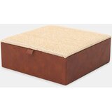 Sinsay Kutija za pohranu od imitacije kože s pletenim poklopcem | shoptok.hr