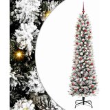  Umjetno božićno drvce Bijelo 210 cm PVC i Metal i Plastika | Eponuda.com
