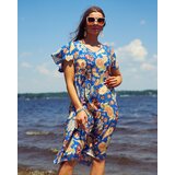 Resti Cobalt women's dress with colorful floral pattern | Eponuda.ba