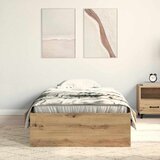  Krevetna konstrukcija s ladicama Umjetnički hrast 90 x 190 cm | shoptok.hr