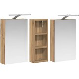  Set ormarića za kupaonicu 3 kom. 80 x 10,5 x 50 cm | shoptok.hr