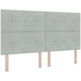  Boxspring krevet s madracem Svjetlosiva 180 x 200 cm Baršun | shoptok.hr