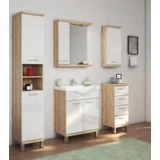 kupaonski ormarić niski sa ladicama 33x33x85cm cetina KG0960