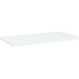 Police za knjige 4 kom bijele 40x20x1,5 cm konstruirano drvo | shoptok.hr