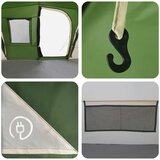 Instant šator Zelena 524 x 232 x 192 cm - Zelena | shoptok.hr