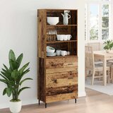  Highboard s ladicama 2 pcs Staro drvo Konstruirano drvo | shoptok.hr