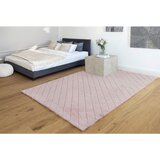 Kayoom PREPROGA Z VISOKIM FLOROM 160/230 cm taftano roza | Shoptok.si