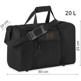 Zagatto Crna putna torba 40x20x25 | shoptok.hr