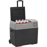  Prijenosni hladnjak s kotačima i adapterom crno-sivi 30 L PP | Eponuda.com