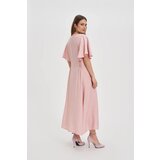 Marisse Pink Midi Dress | Shoptok.si
