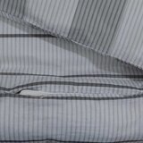  Set posteljine za poplun sivi 220 x 240 cm pamučni | shoptok.hr