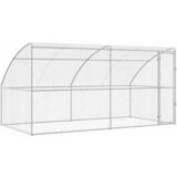  Kućica za pse 2 kom. Srebrna 4 x 2 x 2 m Pocinčani čelik | shoptok.hr