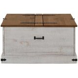  Škrinja za pohranu HALDEN bijela 91x91x47 cm puno drvo bor | Eponuda.ba