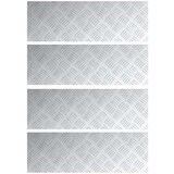  Aluminijski čepovi 4 kom Protuklizni 60x20 cm | shoptok.hr