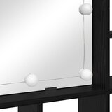  Ogledalo ormar Crni hrast 91 x 15 x 76,5 cm Konstruirano drvo | shoptok.hr