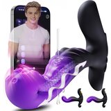 SuperLove Lickzilla Men Wriggling Vibrating Prostate Massager with App Purple Cijene