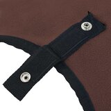 Pokrivač za konje Puni tamnosmeđi 115 cm Poliester | Eponuda.com