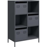vidaXL Visoka omara antracit 68x39x103,5 cm jeklo | Shoptok.si