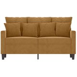  Dvosjed smeđi 120 cm baršunasti | shoptok.hr