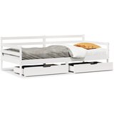  Dnevni krevet s ladicama bez madraca 90x200 cm masivno drvo | shoptok.hr