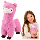  Plišana igračka Alpaka Lama Plišana igračka Mekano krzno Roza 28 cm | shoptok.hr