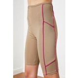 Trendyol Biker Sports Tights WITH Zipper with Mink Biye Detail | shoptok.hr